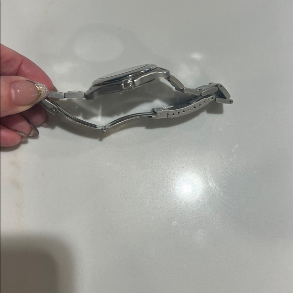 Swiss Army Silver with White Dial Watch - Picture 2 of 3